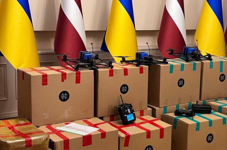 In Latvia, funds were raised for a hundred FPV drones to support the Armed Forces of Ukraine.