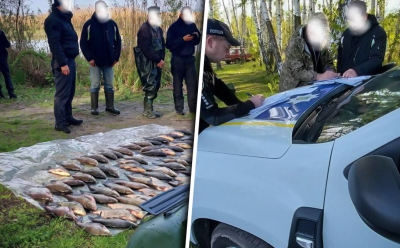 На Переяславщині рибоохоронний патруль упіймав браконьєра
